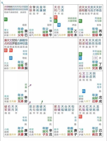 流年紫薇看财运怎么看_流年紫薇财运准吗