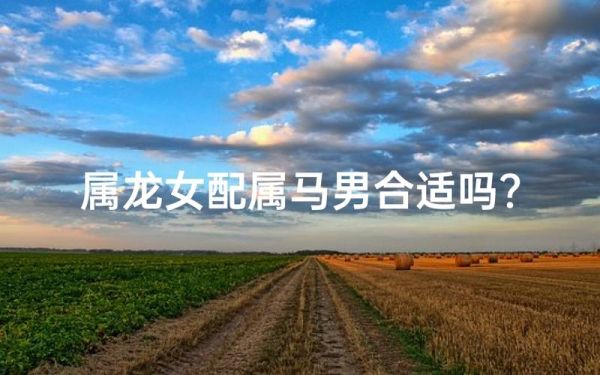 龙马婚姻相配吗_属龙和属马能过一辈子吗
