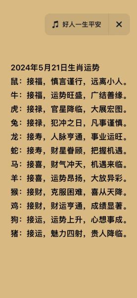 5月21日属相是什么_2024年5月21日属什么生肖