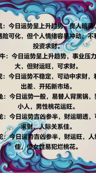 鼠宝宝月运势_2024年每月运势详解