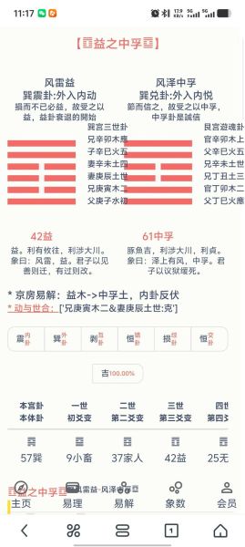 风泽中孚卦测财运_如何提升偏财运