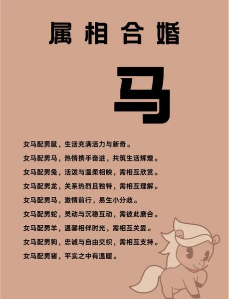 属马女和什么属相不配_属马女最忌配哪些生肖