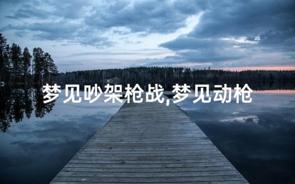 梦见枪是什么意思_梦到枪预示着什么