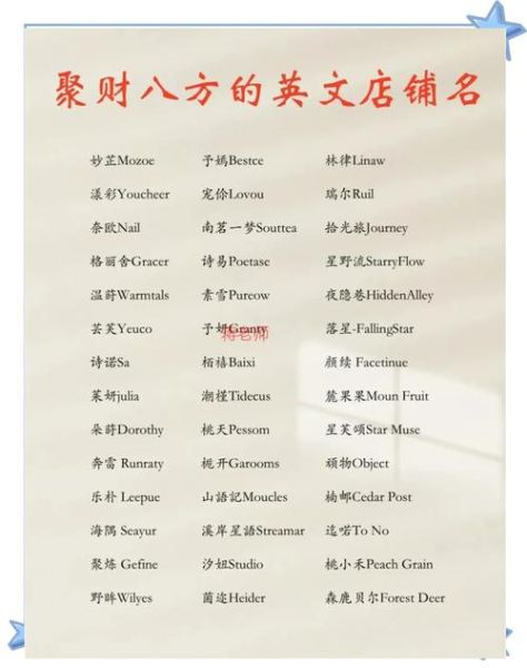 有财运的英文名怎么取_带财运的英文名推荐