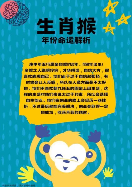2016年属什么生肖_属猴人的命运如何
