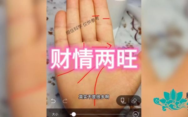 钱财纹与财运线区别_如何看手相财运