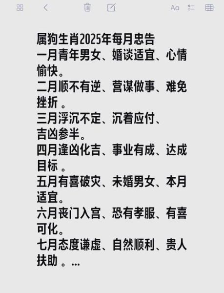 狗后属相是什么_属狗人2025年运势如何