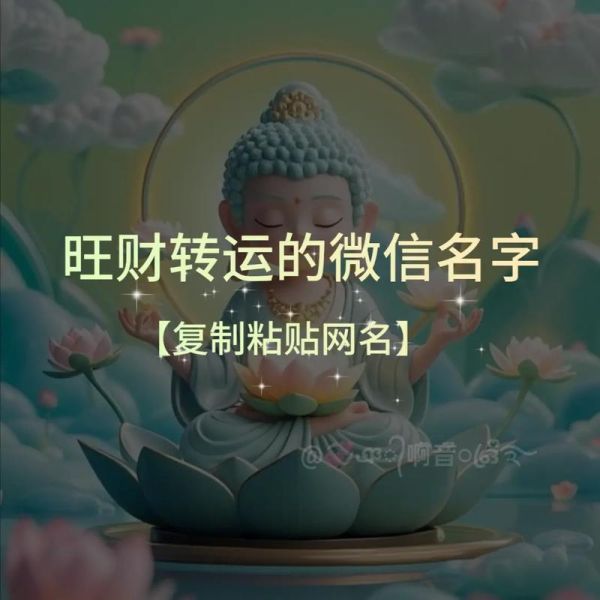 财运旺旺网名怎么取_财运旺旺网名适合哪些人