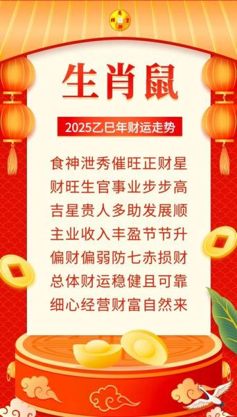 属鼠2024年财运如何_属鼠今年偏财运好吗