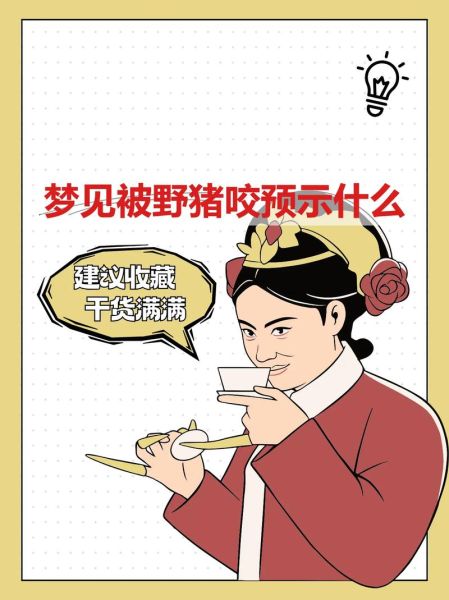 梦到被野猪咬_什么预兆