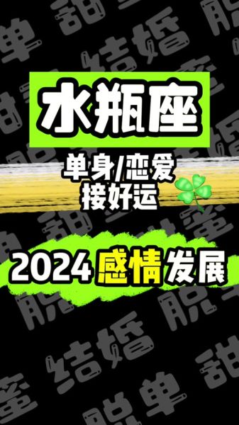 水瓶座2024感情运势如何_单身水瓶如何脱单