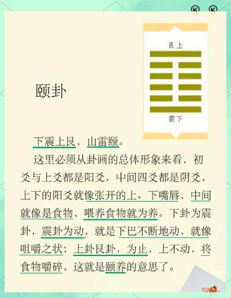 颐卦财运如何_颐卦求财宜忌