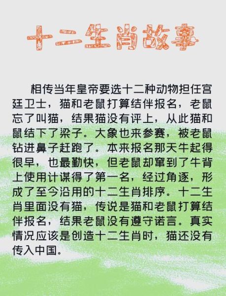 十二生肖排序的由来_属相排名传说