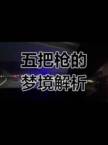 梦到别人开枪_梦见别人开枪打我但没死