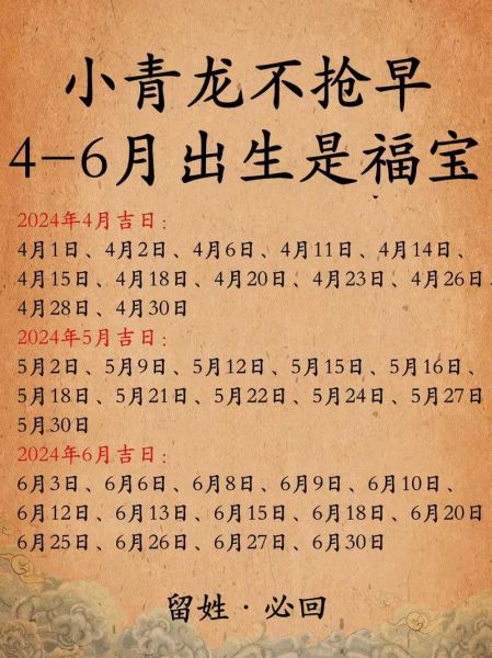 龙年宝宝几月出生最好_属龙取名禁忌有哪些