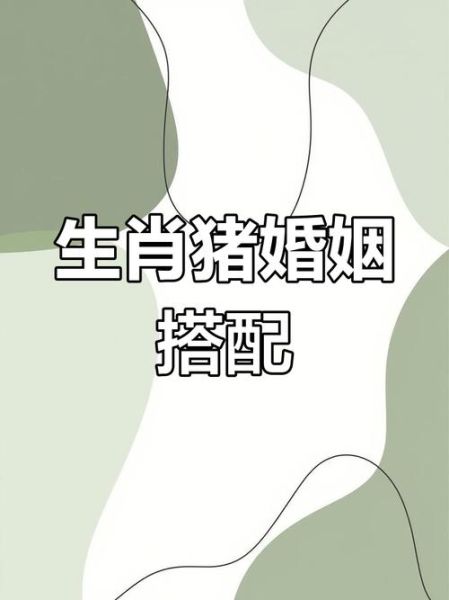 猪与哪个属相最合_属猪婚配最佳生肖