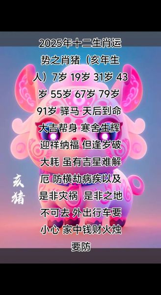 祖蓝属相是什么_属猪人2025运势