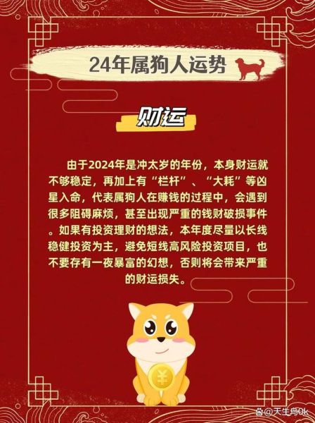 属狗的人适合什么职业_属狗2024年运势如何
