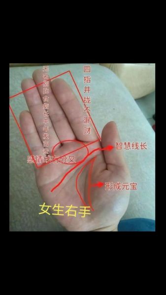 女人手相财运线怎么看_女人手相财运线怎么看