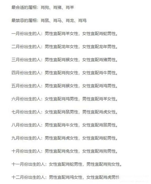 男龙女兔婚姻配对_性格合不合