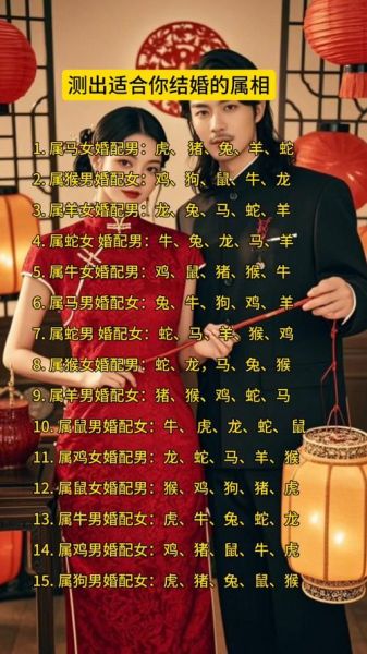 2019结婚属相禁忌_哪些生肖适合结婚