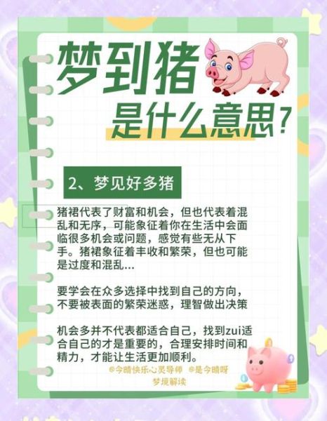 梦到两头猪是什么意思_梦见两头猪好不好