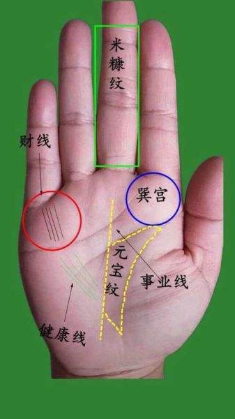 男人手相财运图解_怎么看手相财运线