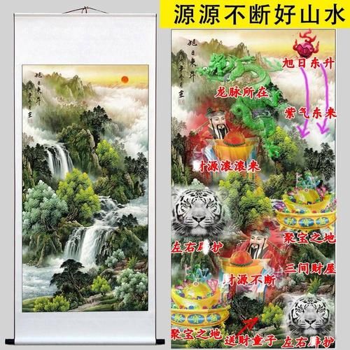 山水蒙求财运_如何布局招财阵