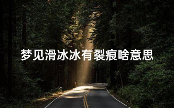 孕妇梦到滑冰是什么意思_孕妇梦见滑冰预示什么