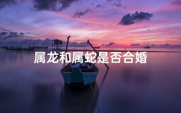 属蛇的与龙属相配吗_属蛇和属龙婚姻合不合