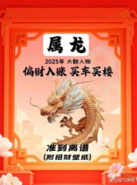 属龙明年财运如何_2025年属龙人偏财运好吗