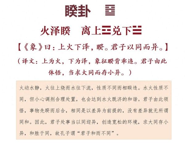 火泽睽卦婚姻运势_如何化解夫妻矛盾