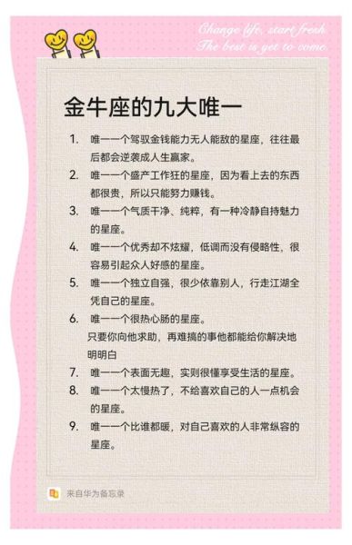 金牛座性格特点_金牛座适合什么职业