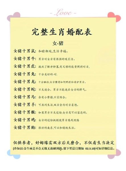 猪与什么属相相合_猪和哪个生肖最配