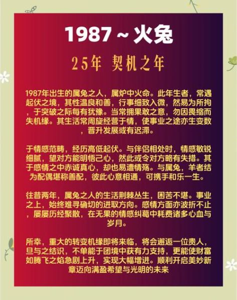 87年兔财运_87年兔如何提升财运
