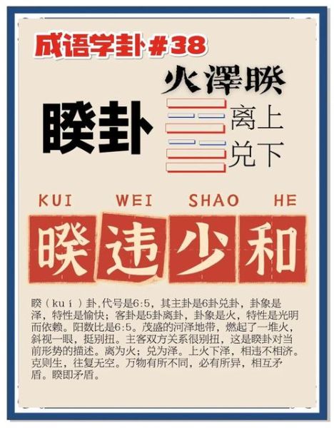 睽卦财运详解_睽卦预示财运转机还是破财