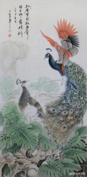 孔雀图属相风水禁忌_孔雀图适合什么生肖