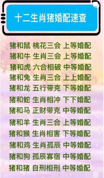 属猪的婚姻运势_属猪人婚姻如何