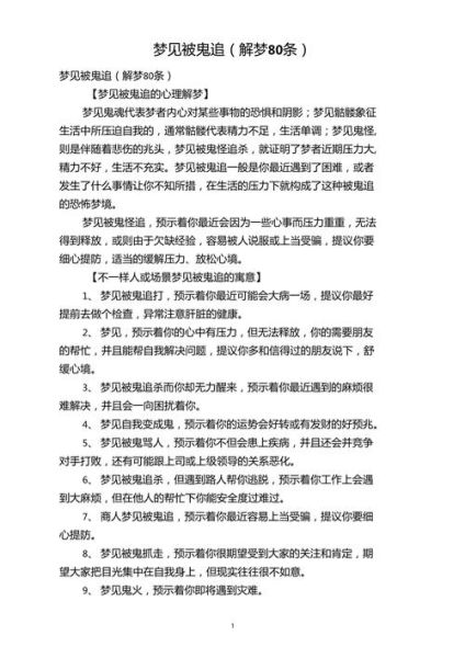 梦到看到鬼是什么意思_梦见鬼预示什么