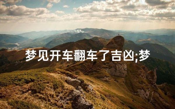 梦见自己开车财运如何_开车梦预示财富吉凶