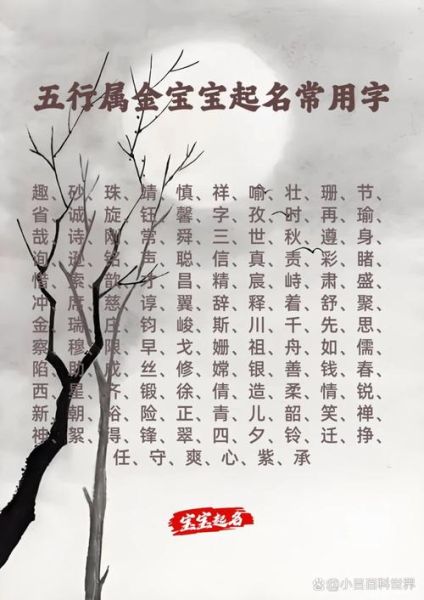 五行属金的名字怎么取_五行属金最吉利的字有哪些