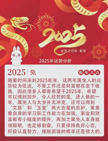 属兔2025年运势详解_属兔明年运势如何