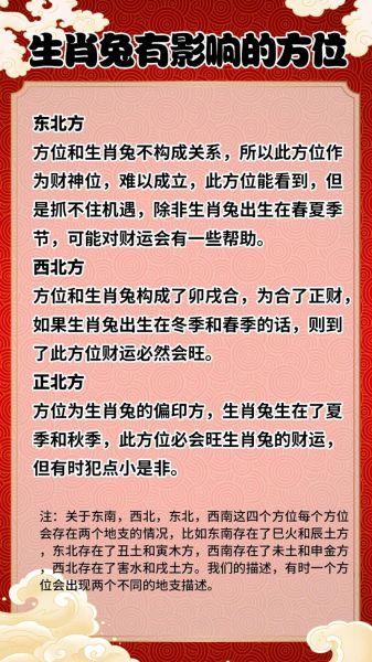 63年财运方位在哪_属兔财位怎么布局