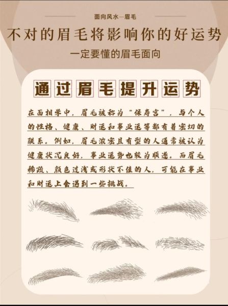 眉毛前淡后浓运势_面相学可信吗
