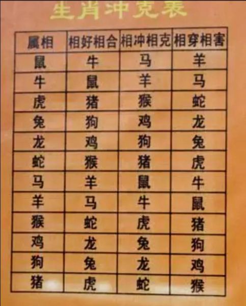 小孩属相相配_哪些生肖最合得来