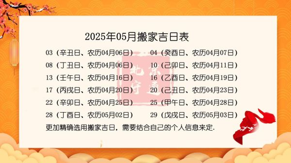 搬家吉月_属相搬家吉日查询