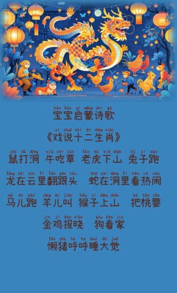 属相歌怎么背_十二生肖顺序口诀