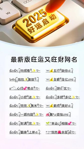 财运q名字大全_如何取一个旺运招财的昵称
