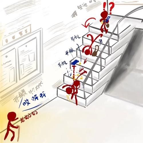 梦到从楼梯上摔下来_是什么预兆