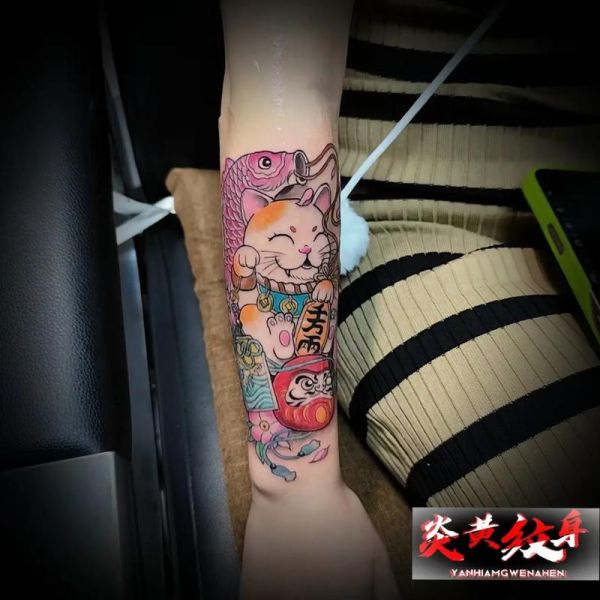 女生纹身招财图案有哪些_纹什么图案最旺财运